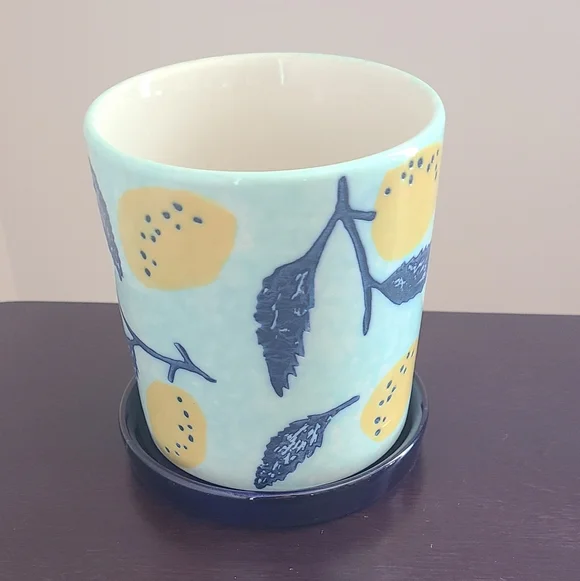 2 Pavo Planter | Patterned Ceramic Planter - Picture 6 of 10